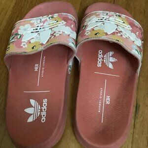 Adidas~her~ studio london collab flip flops